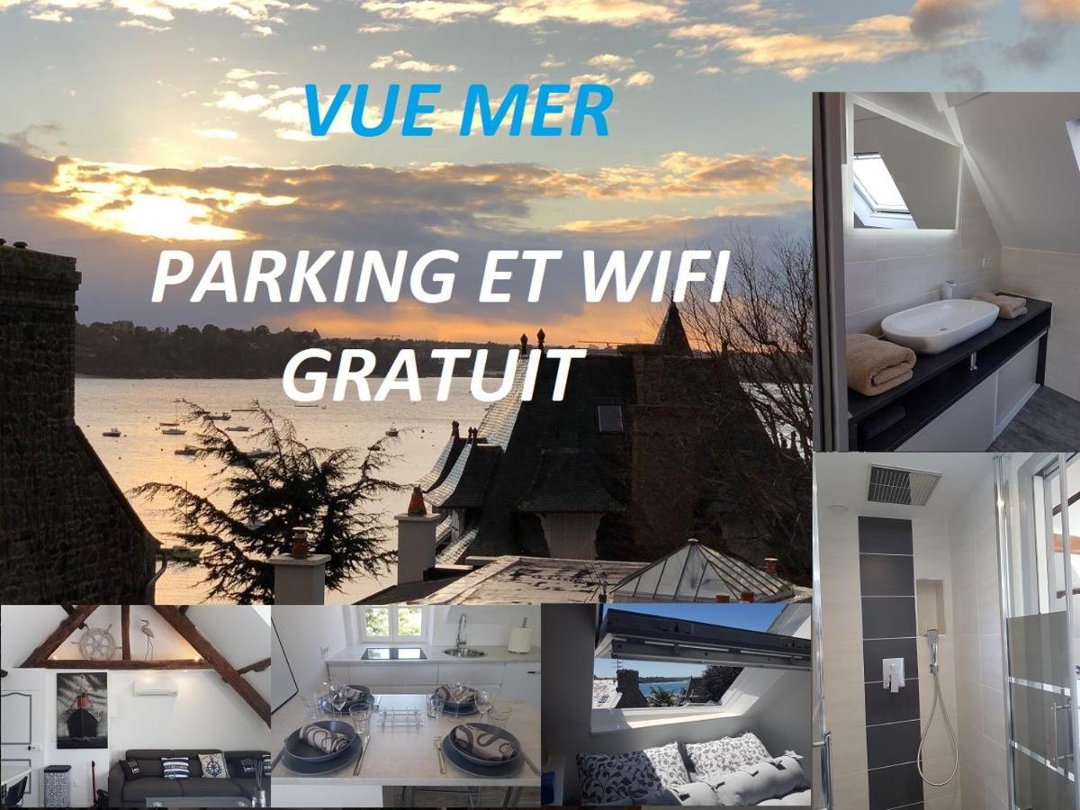 Logement Entier Saint Malo Vue Mer, Proche Ferry, Commerces Et Plage Solidor 50 M Exterior foto